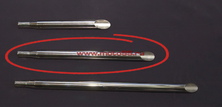 Глушитель «Игла» цена за пару (флейта) 750мм